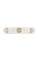 Anello Gucci Donna Interlocking G in Oro giallo Zircone YBC679262002013 - YBC679262002013